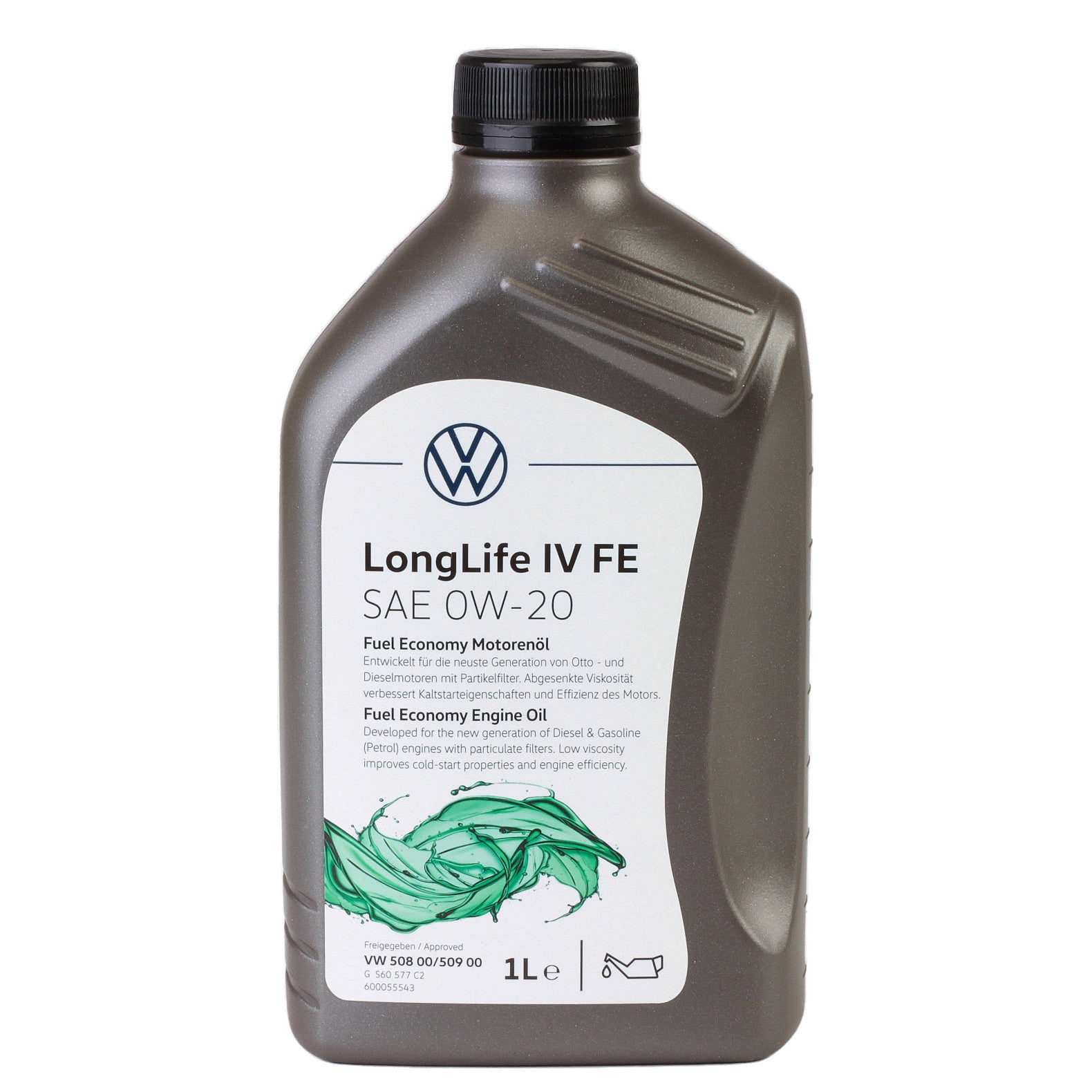 Ulei motor VW LL IV 0W20 1L [508.00/509.00] VAG - imagine 1