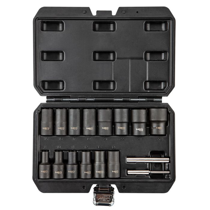 Set extractoare suruburi, 1/2 ", set de 16 bucati Neo Tools - imagine 1