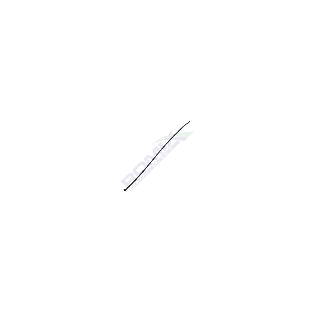 COLIER CABLURI UNIVERSAL 3X200MM - NEGRU SET 100 BUC