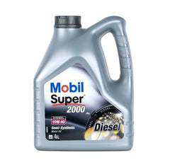 Ulei motor Mobil Super 2000 X1 Diesel 10W40 4L Mobil - imagine 1