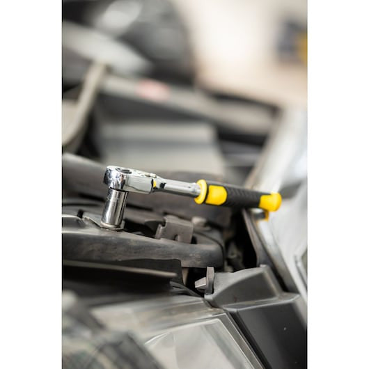 Clichet STANLEY® 1/4 in. 72 de dinți Stanley - imagine 4