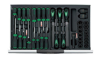 Dulap GRI 315 piese (8 sertare) Toptul - imagine 6