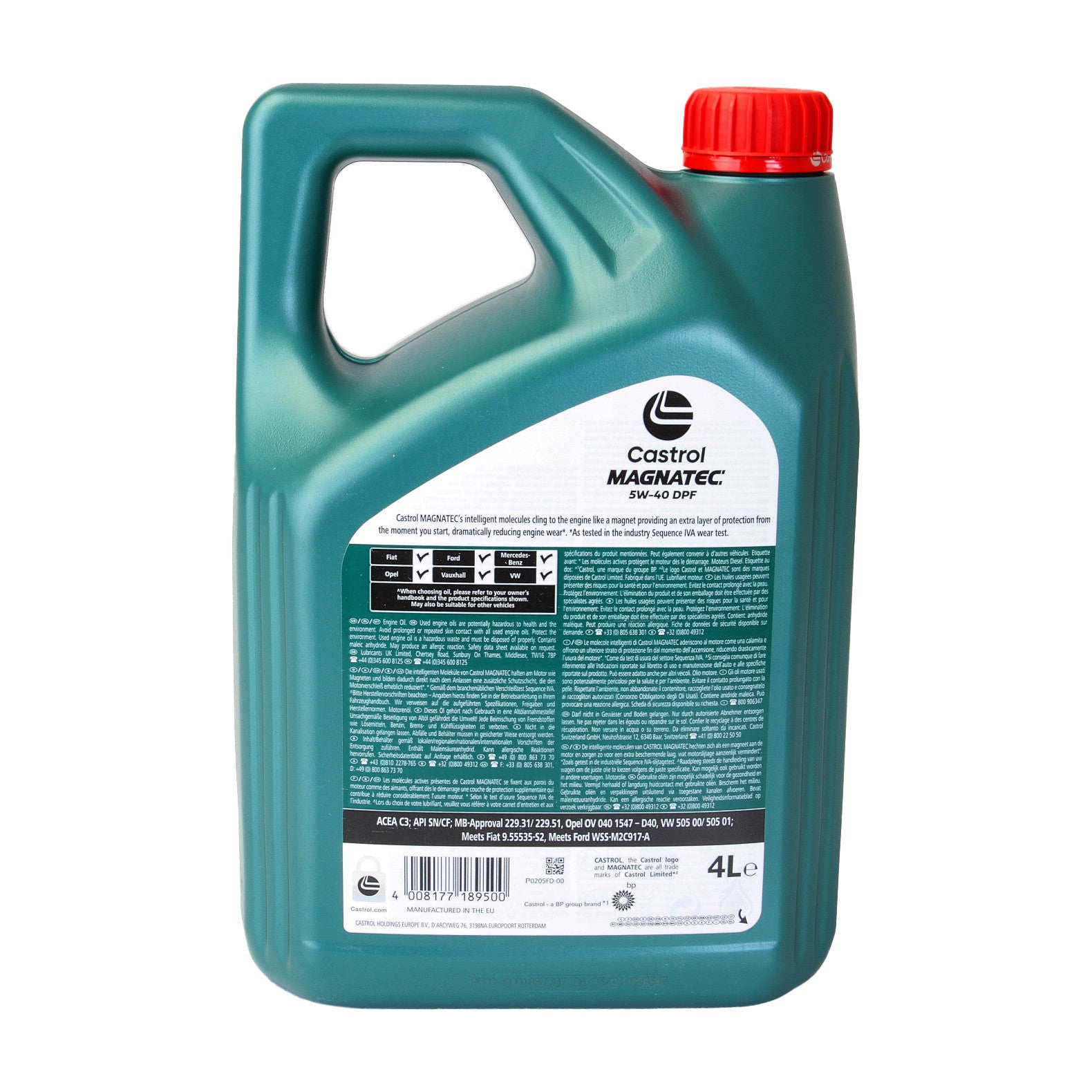 Ulei motor Castrol Magnatec DPF 5W40 4L Castrol - imagine 3