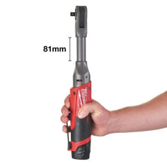 Antrenor cu clichet cu acumulatori, model M12FIR38LR-0, 3/8, 75Nm  fara acumulatori si fara incarcator in cutie de carton. Milwaukee - imagine 2