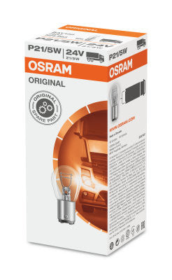 Bec Osram Original P21/5W 24V BAY15d Osram - imagine 1