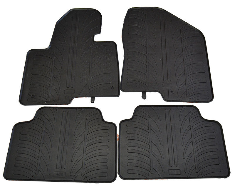 Covorase cauciuc Hyundai Santa Fe 2012- , Gledring , 4 buc. Gledring - imagine 1