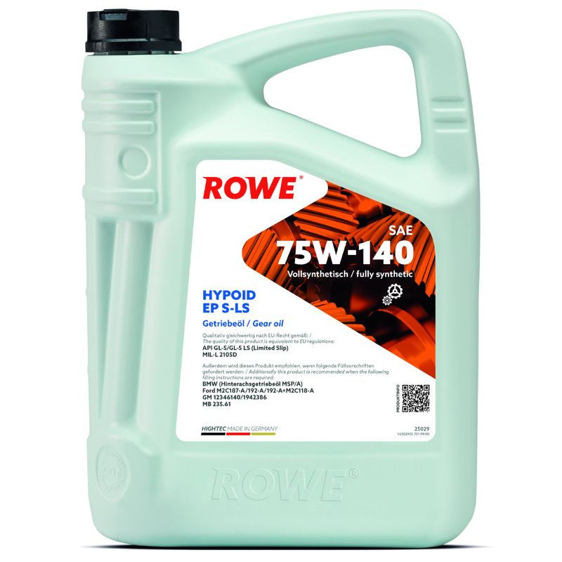 ULEI DIFERENTIAL ROWE HIGHTEC HYPOID EP SAE 75W140 S-LS 5L Rowe - imagine 1