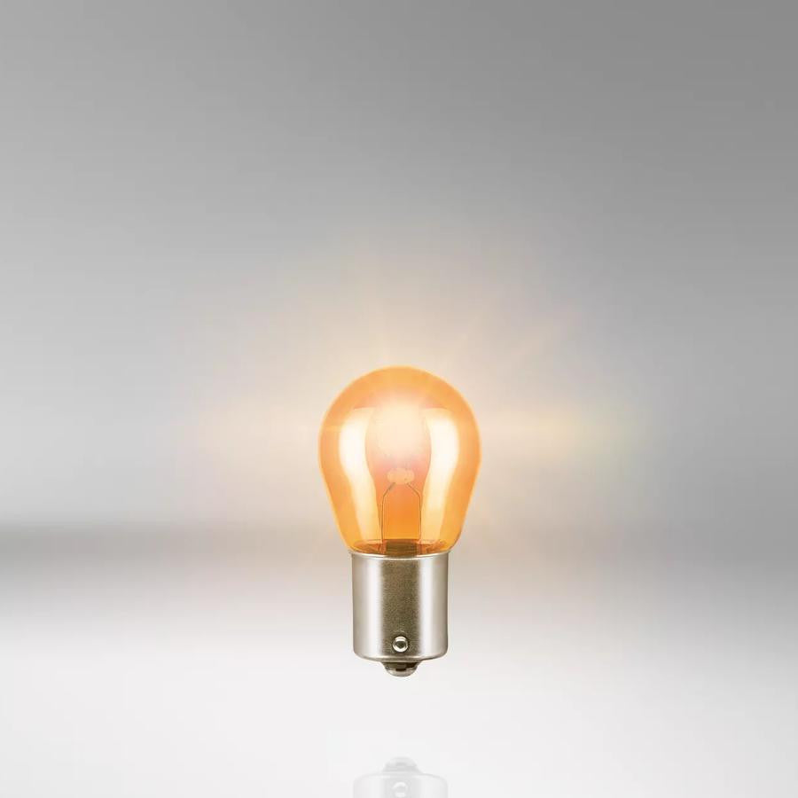 Bec Osram Original PY21W 12V 21W BAU15s Set 2 buc Osram - imagine 4