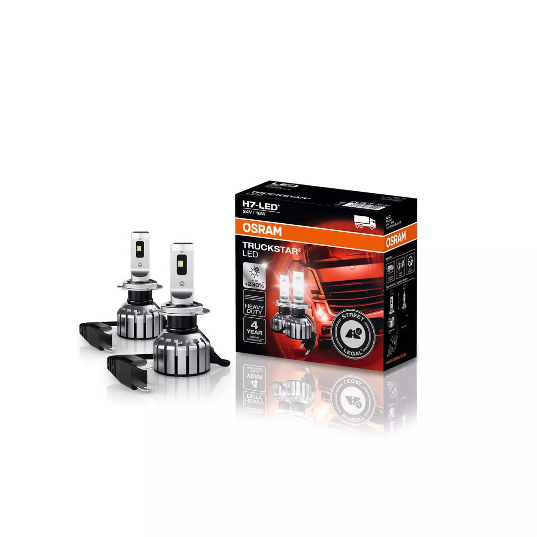 Bec Led Osram Truckstar Night Breaker Led H7 Osram - imagine 9