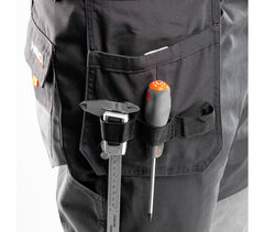 Pantaloni de lucru HD, mărime L/54, cu buzunare și picioare detașabile Neo Tools - imagine 4