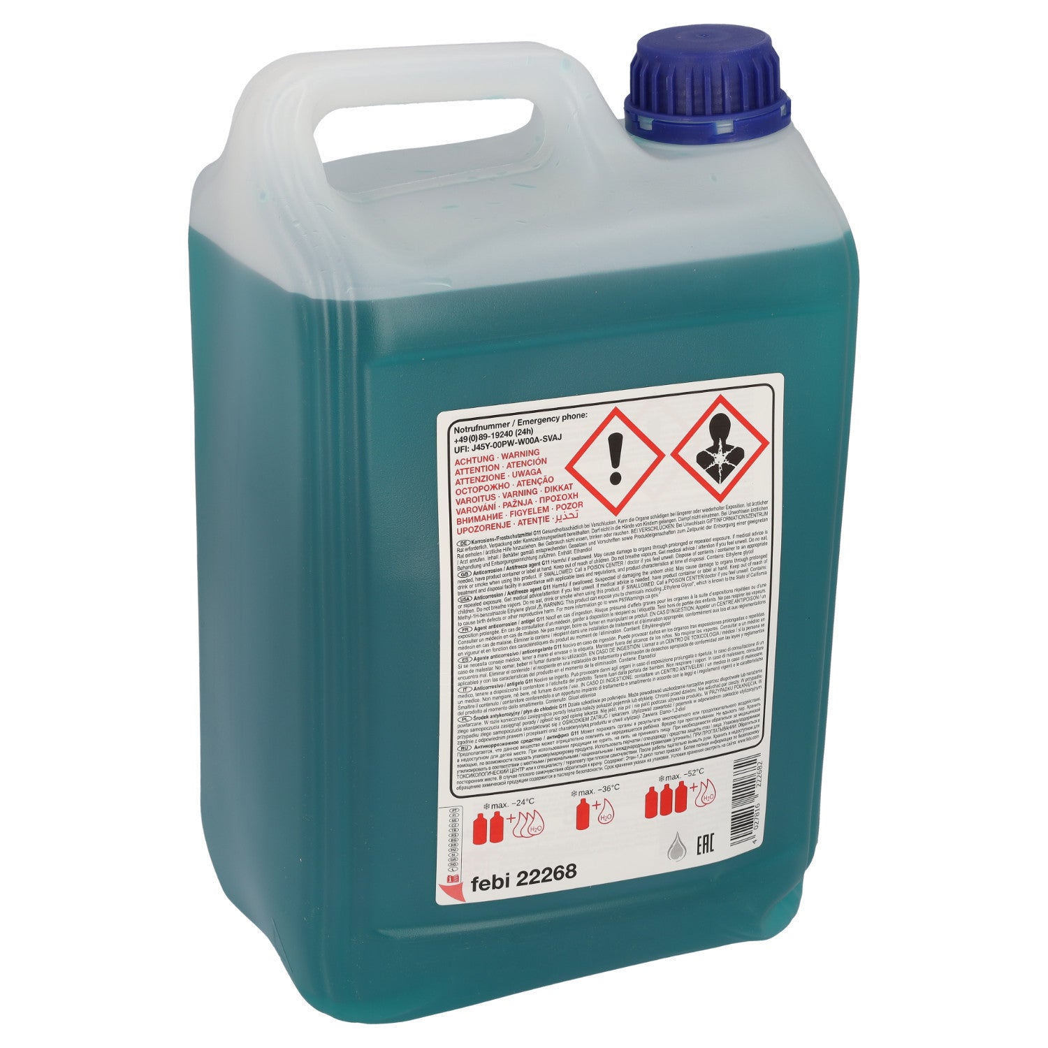 Antigel concentrat Febi Bilstein G11 5L Febi - imagine 1