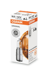 Bec Osram Original S2 12V 35/35W BA20d Osram - imagine 3