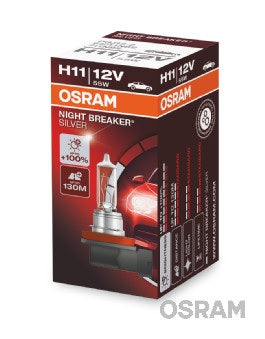 Bec Osram Night Breaker Silver H11 12V 55W PGJ19-2 Osram - imagine 1