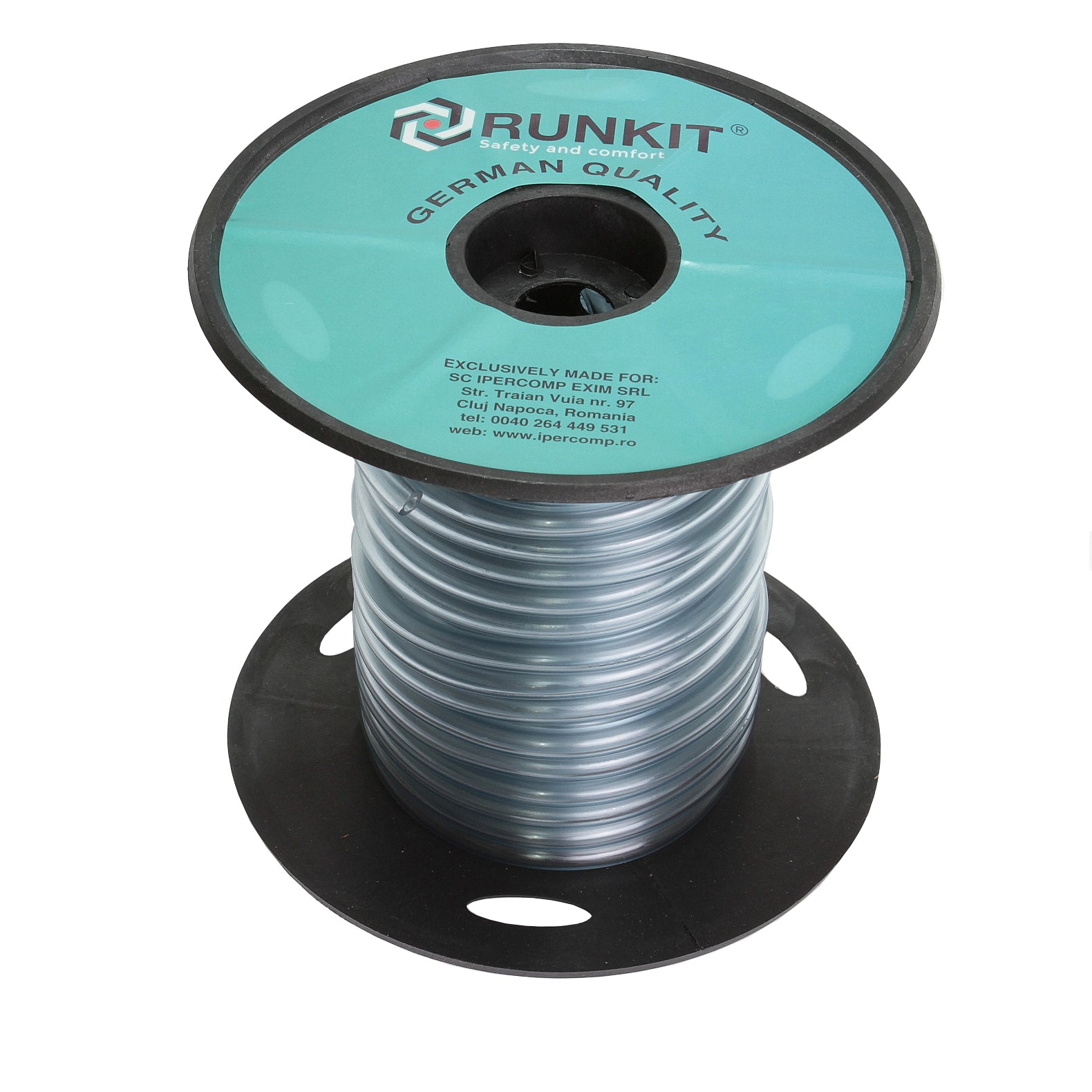 Furtun transparent 8.0x13.0 mm 15m. Runkit - imagine 1