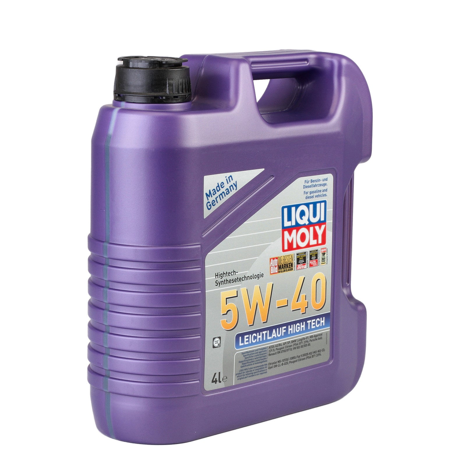 Ulei motor Liqui Moly Leichtlauf High Tec 5W40 (2595) 4L Liqui Moly - imagine 2