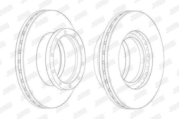 Disc frana spate stg/dr Jurid Jurid - imagine 1