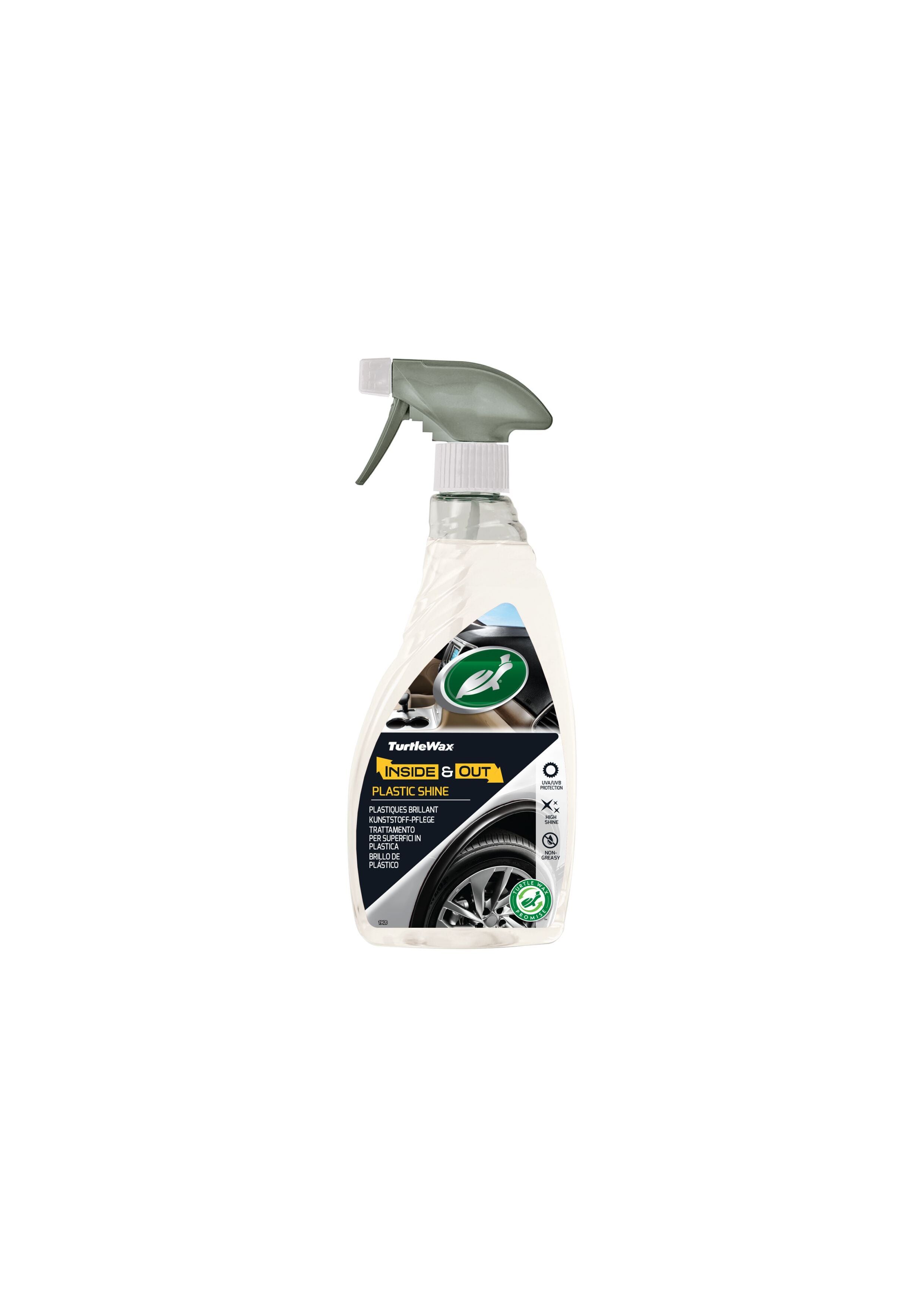 Solutie intretinere plastice 500ml Turtle Wax - imagine 1