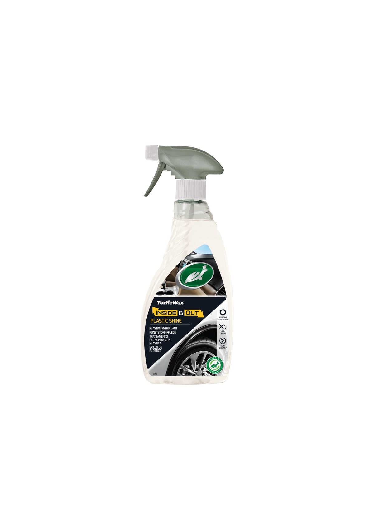 Solutie intretinere plastice 500ml Turtle Wax - imagine 1