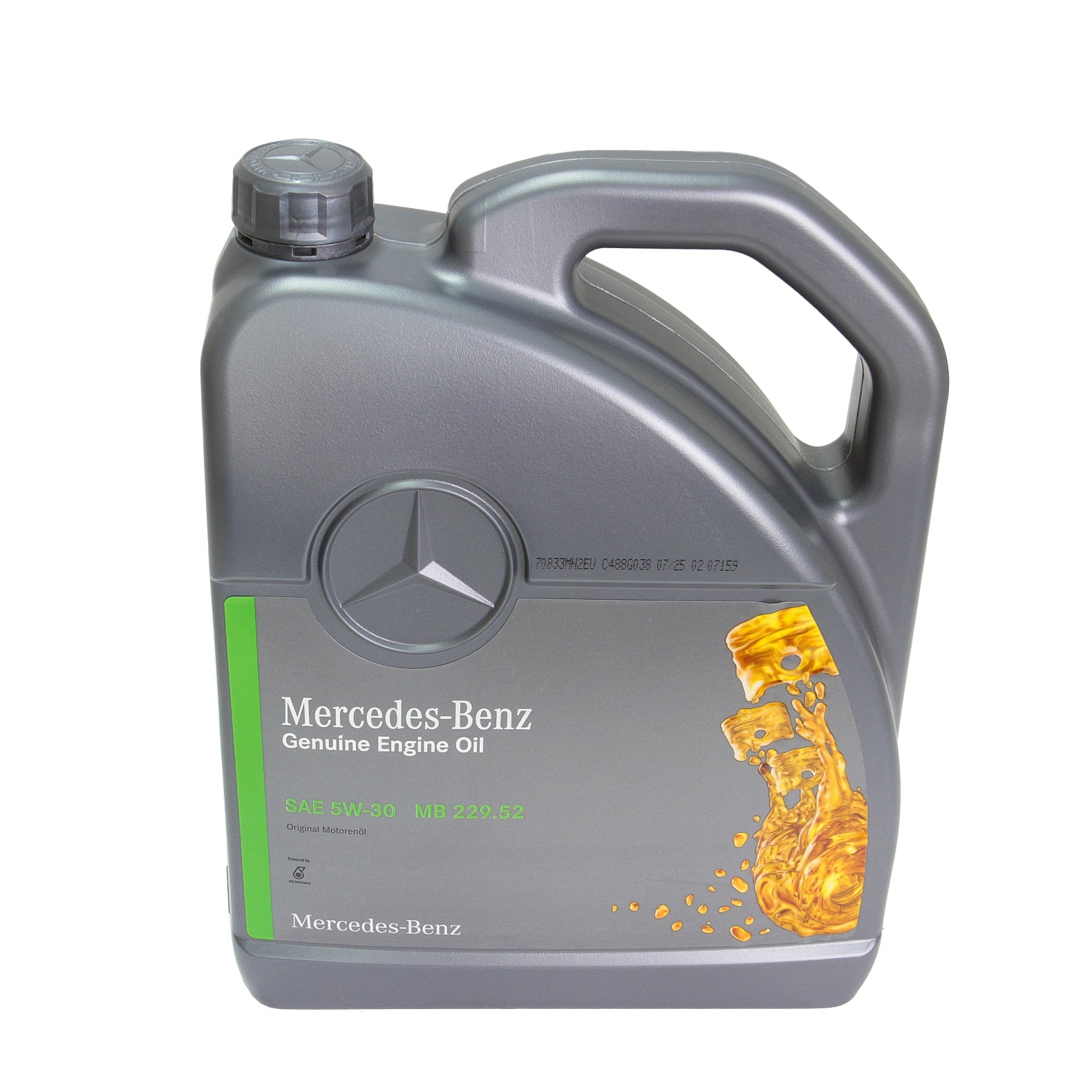 Ulei motor Mercedes 5W30 (MB 229.52) 5L Mercedes-Benz - imagine 1