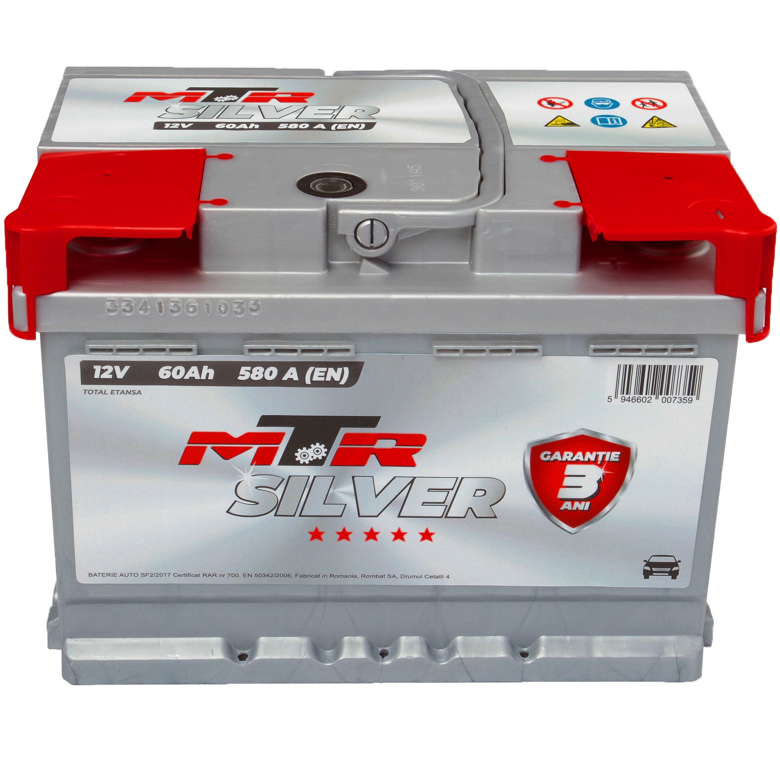 Acumulator MTR Silver LB2 60 Ah MTR - imagine 1