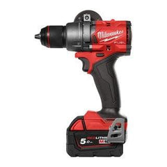 Mașină de găurit cu percuție Milwaukee M18 FPD3-502X FUEL™ , cuplu de 158 Nm, 2 acumulatori M18 B5, 1 încărcător M12-18FC, în cutie HD Milwaukee - imagine 2