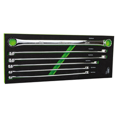 SET DE 6 CHEI INELARE EXTRALUNGI 12 FEȚE JBM - imagine 1