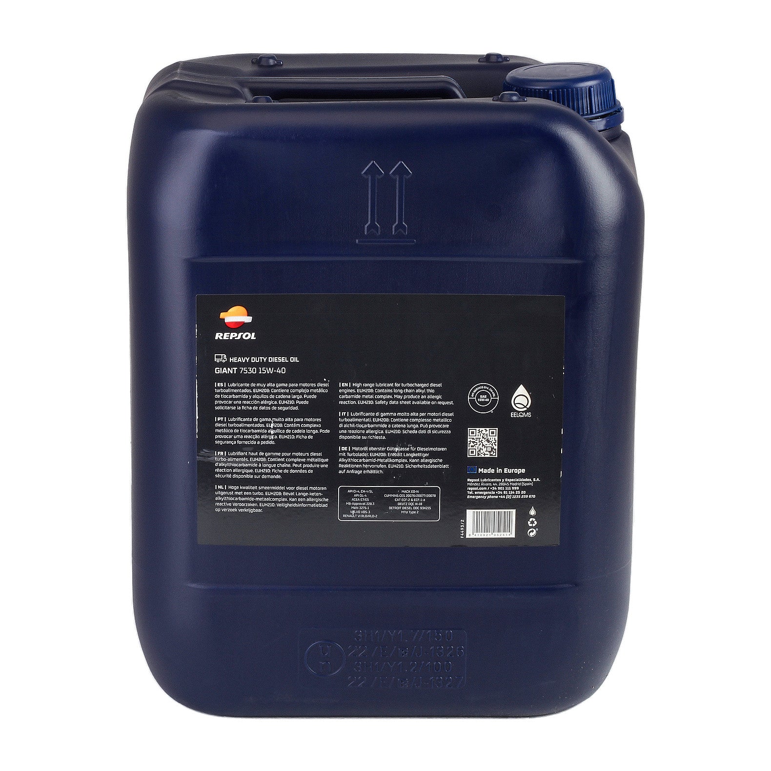 Ulei motor Repsol GIANT 7530 15W40 20L Repsol - imagine 3