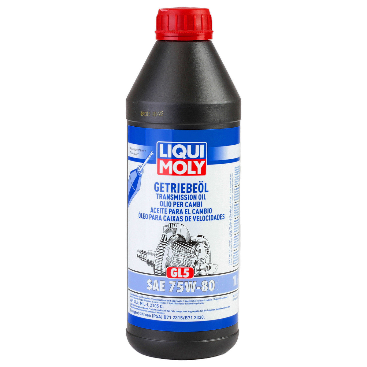 Ulei cutie Liqui Moly 75W80 1L Liqui Moly - imagine 1