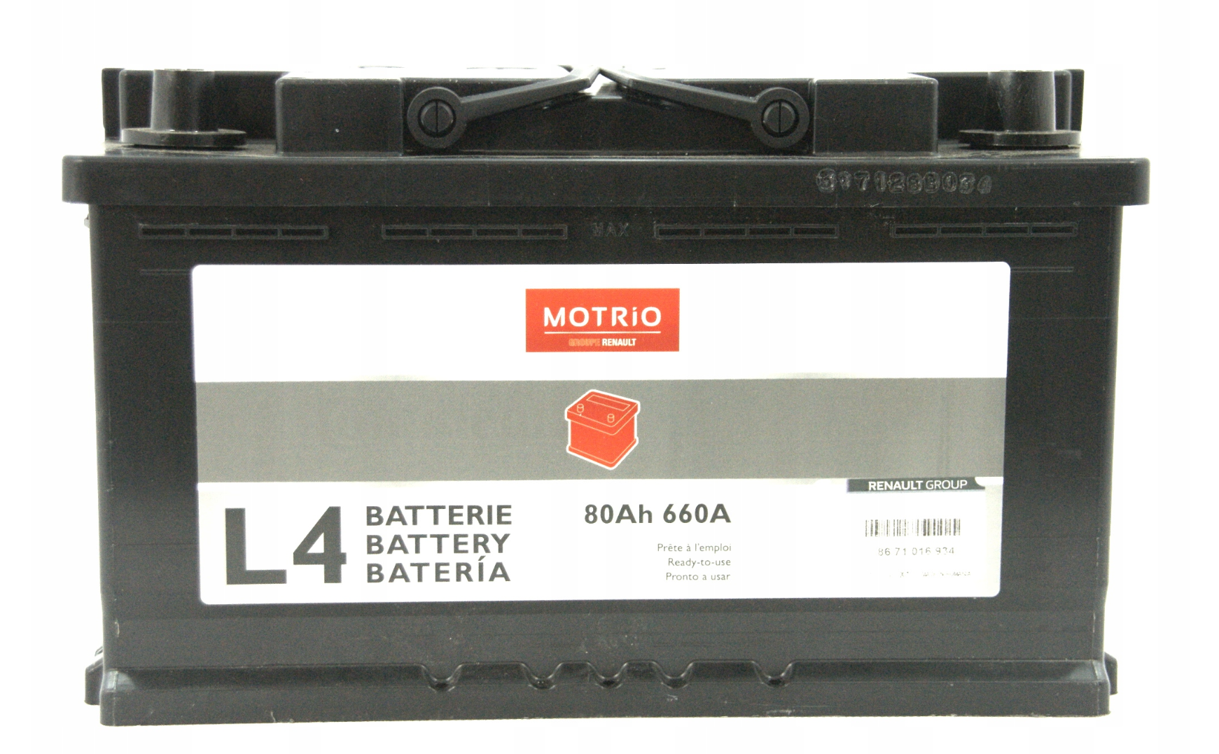 Acumulator auto Motrio 80 Ah 660A Motrio - imagine 2