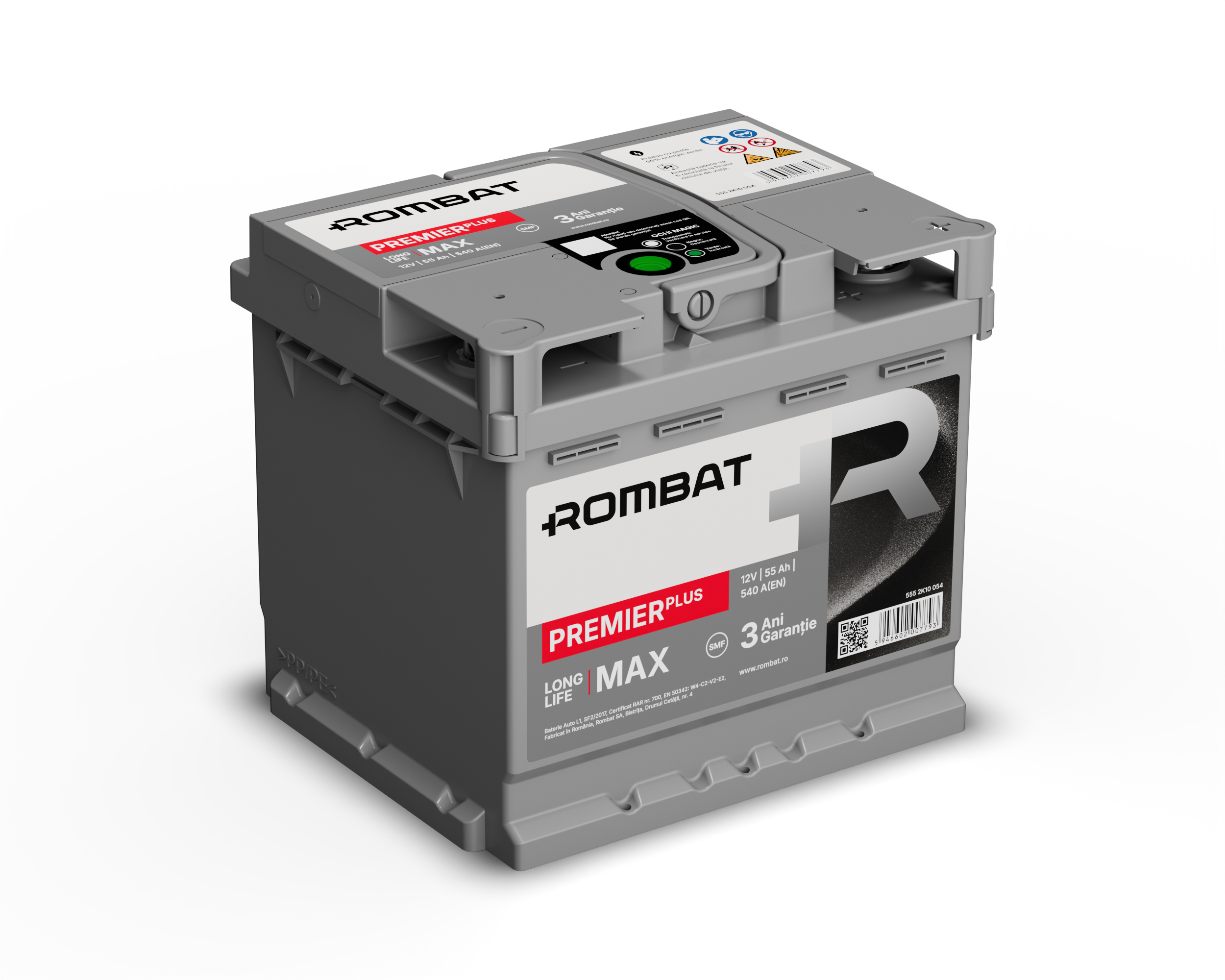 Acumulator Rombat Premier PLUS  55 Ah Rombat - imagine 2