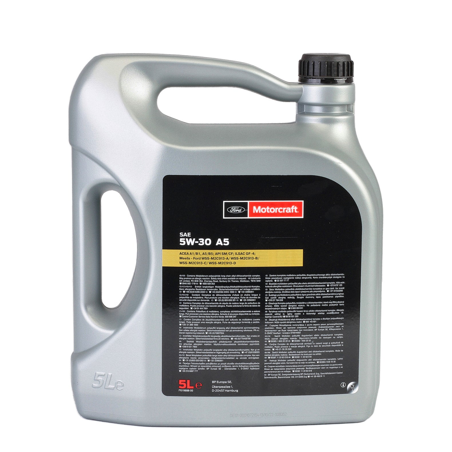 Ulei motor Ford Motorcraft A5 5W30 5L Motorcraft - imagine 3