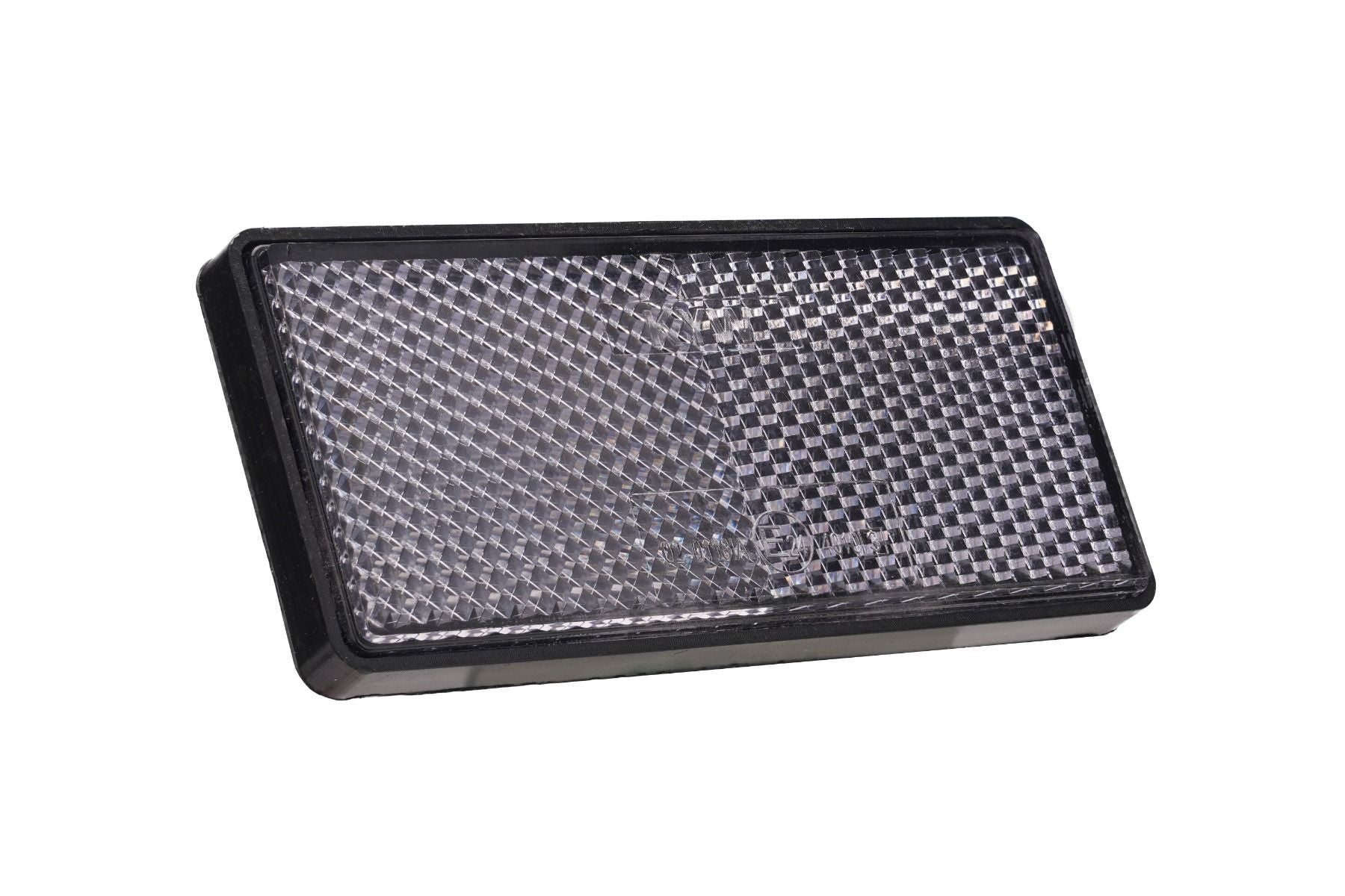 Catadioptru dreptunghiular autoadeziv 86x40mm Alb Runkit - imagine 2