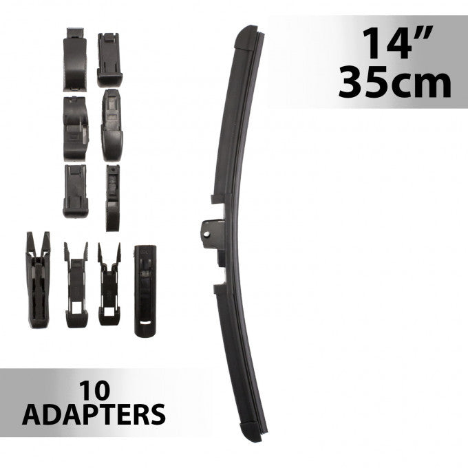 Stergator profesional 14"/35cm Multiadaptor Carguard - imagine 4