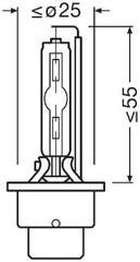 BEC XENON 85V D2S XENARC NIGHT BREAKER LASER NextGen OSRAM