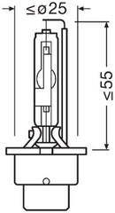 BEC XENON 85V D2R 4100 K XENARC ORIGINAL OSRAM