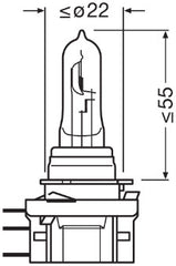 BEC 12V H15 15/55 W ORIGINAL OSRAM