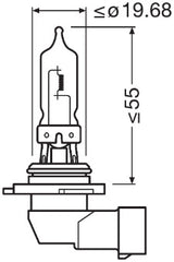 BEC 12V HB3 60 W ORIGINAL OSRAM