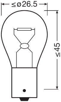 BEC 12V P21W ULTRA LIFE SET 10 BUC OSRAM