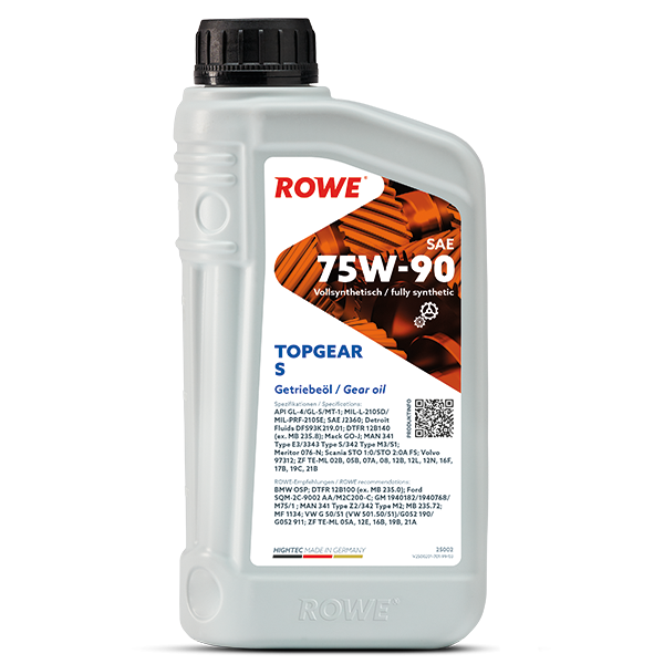 Ulei cutie viteza manuala Rowe HighTec Top Gear 75W90 1L Rowe - imagine 1
