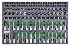 Dulap scule Toptul echipat 340 piese; 7 sertare Toptul - imagine 3