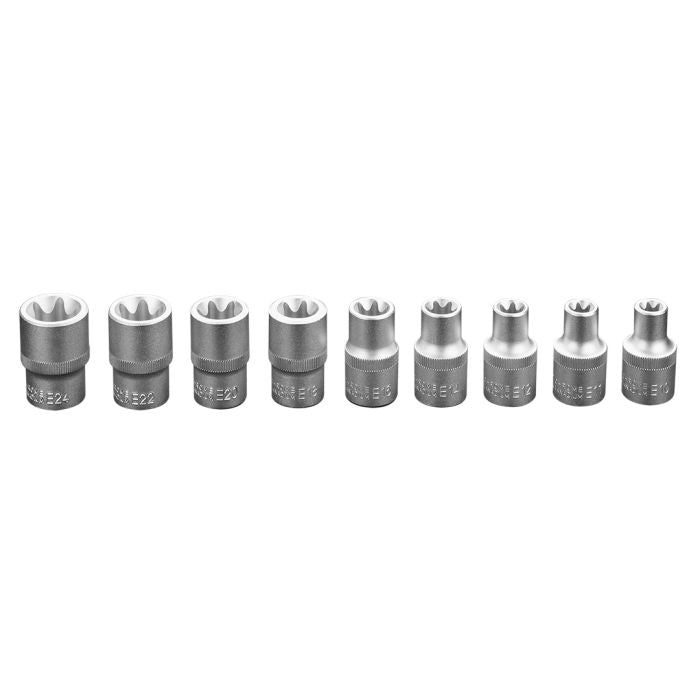 Set tubulare Torx1.2'' CrV 9 bucati Neo Tools - imagine 1