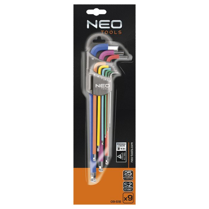 Chei Torx T10-T50, 9 buc Neo Tools - imagine 1