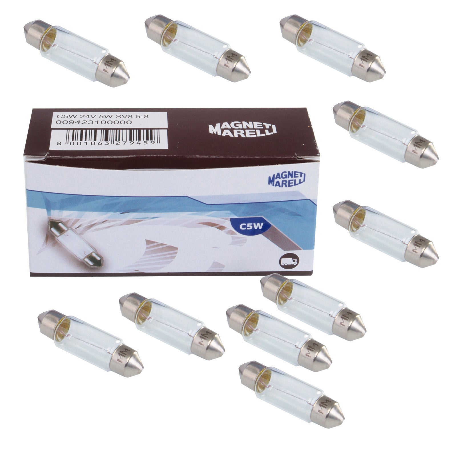Bec Magneti Marelli C5W 24V 5W SV8,5-8 Magneti Marelli - imagine 1