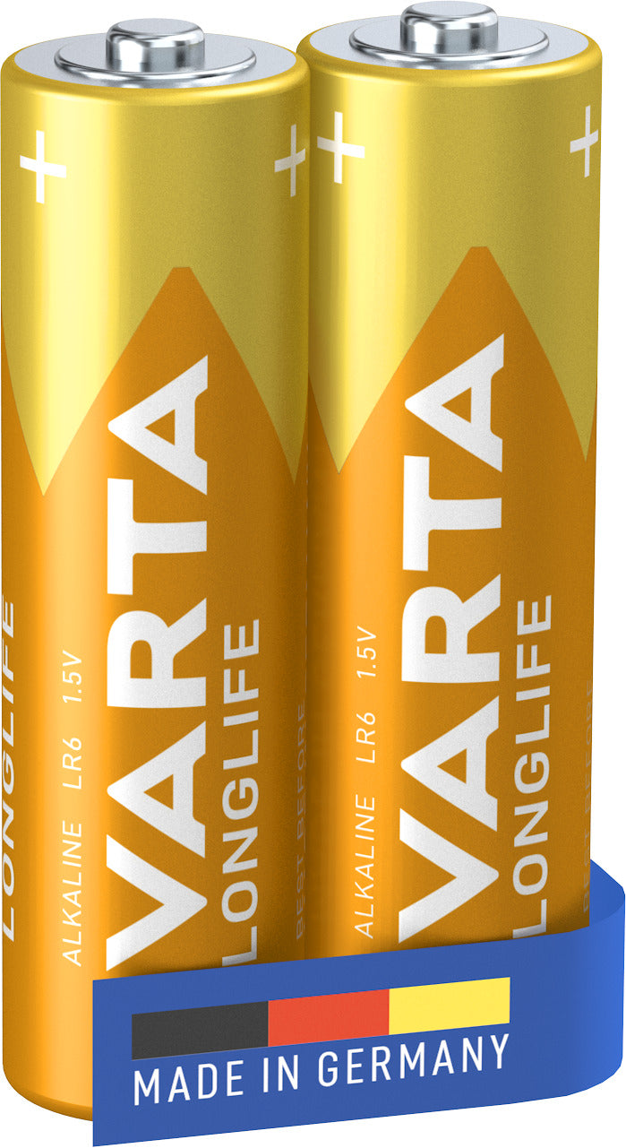 Baterie Varta Longlife AA, Blister 2 buc Varta - imagine 1