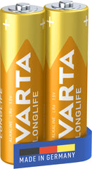 Baterie Varta Longlife AA, Blister 2 buc Varta - imagine 1