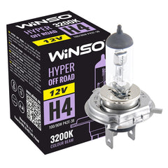 Bec Halogen Winso Hyper Off-Road H4 - 12V, 100/90W P43t-38 ● 3200K Winso - imagine 1