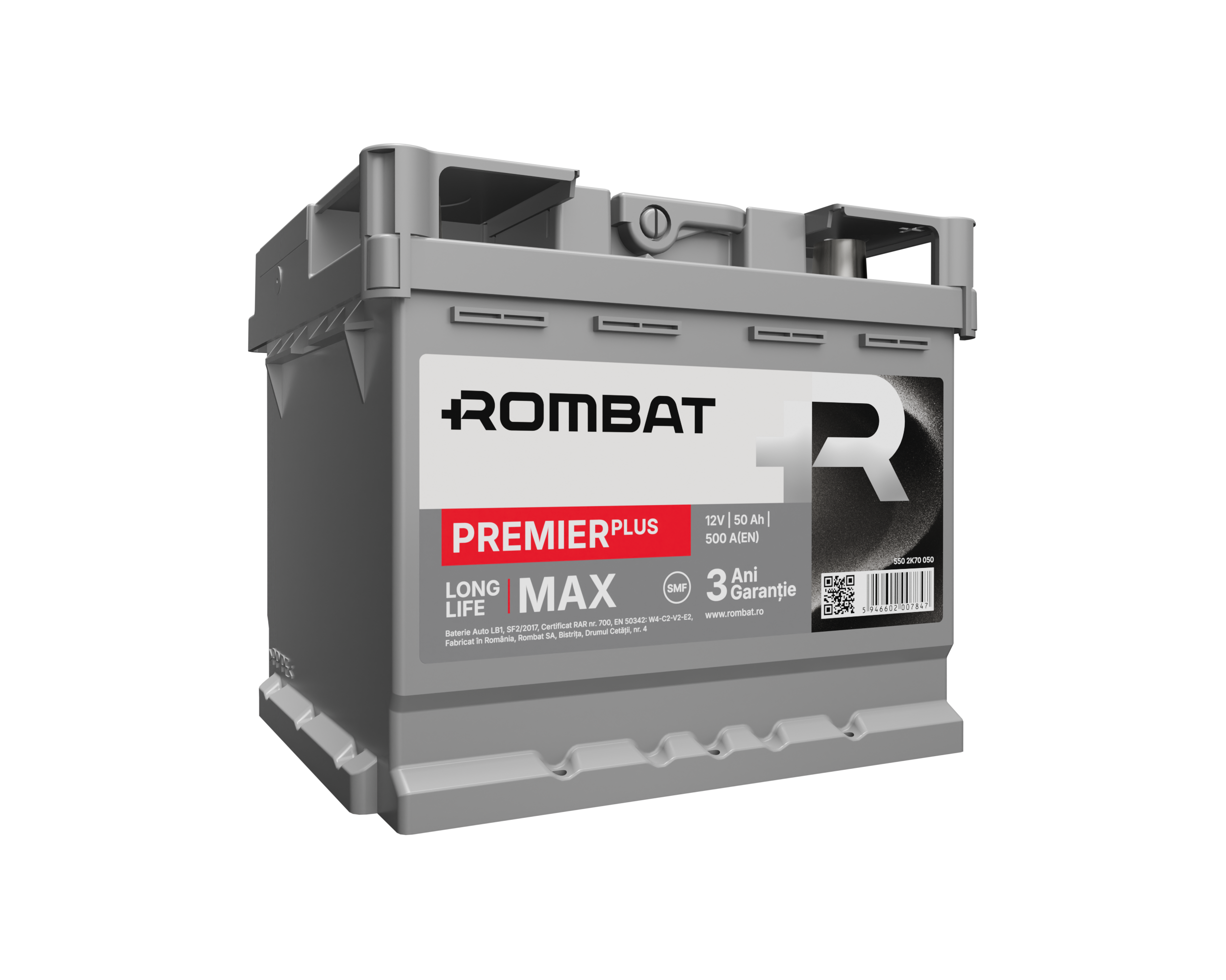 Acumulator Rombat Premier PLUS 50Ah Rombat - imagine 3