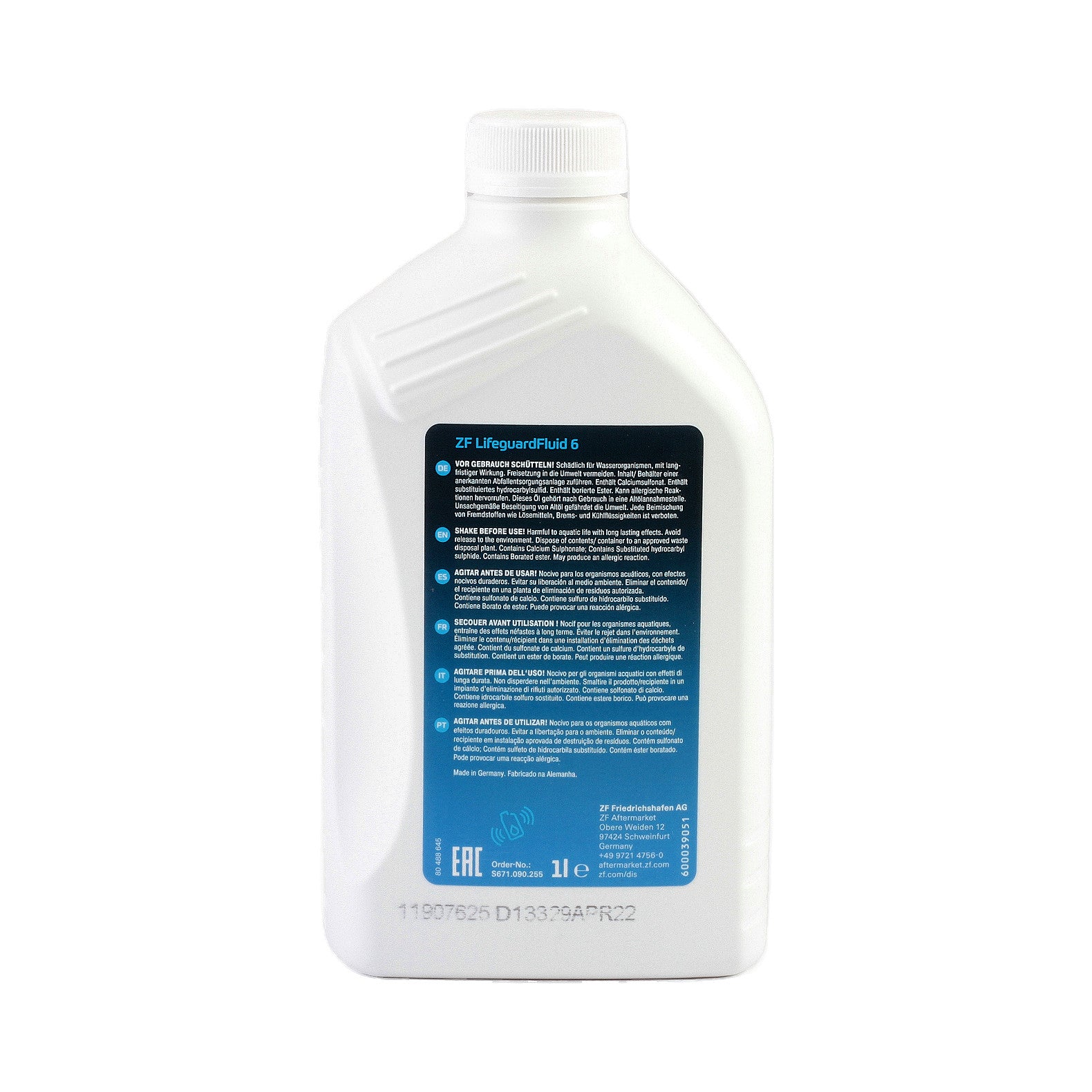 Ulei cutie automata ZF Lifeguard fluid 6 1L ZF - imagine 3