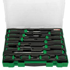 Set surubelnite 14 piese drepte+cruce Toptul - imagine 1