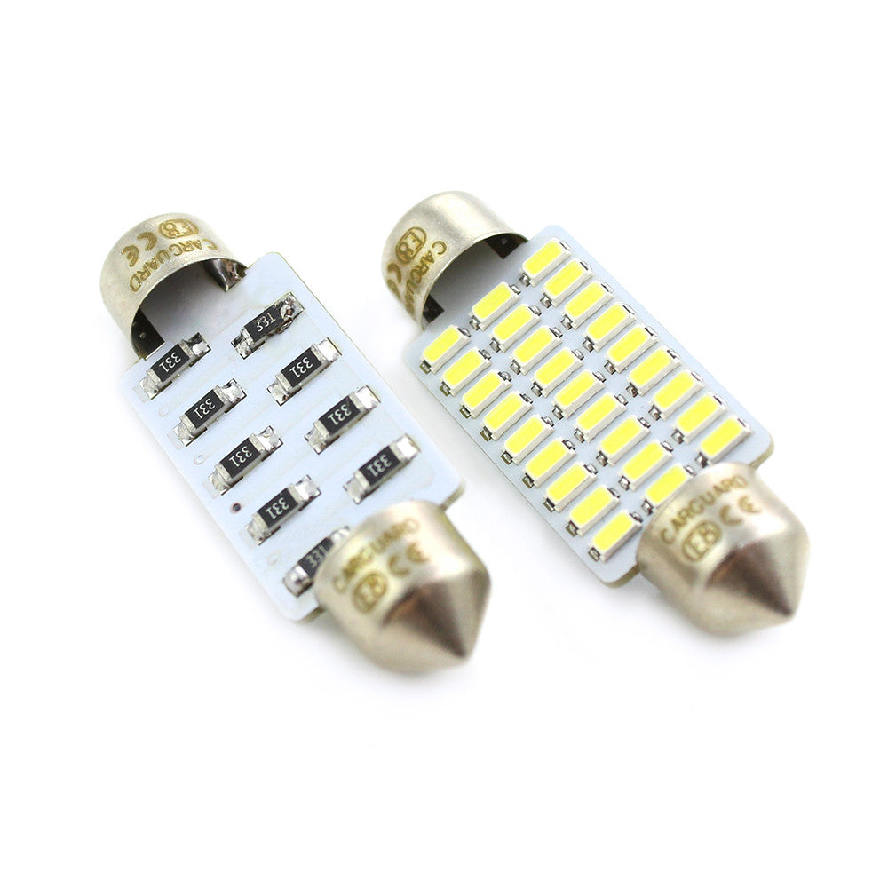 Bec Led Sofit C5W 12V 1.5W - Set 2 buc Carguard - imagine 3
